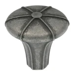 Amerock Angouri Aged Pewter 1/4" Round Cabinet Pull Knob BP24232AP. Fixed Price $6.54.