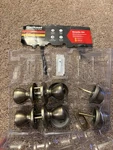 Kwikset Security Series Single Cylinder Deadbolt & Knob Open Box Incomplete. Fixed Price $34.50.