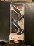 Larson Quickfit Curved Aged Bronze Handle Set 20297857 Lock Keys For Door New. Fixed Price $92.44.