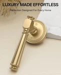 Amerdeco 6 Pack Champagne Bronze Privacy Door Handles, Interior. Fixed Price $79.99.