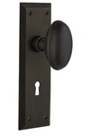 Nostalgic Warehouse New York Homestead Oil Rubbed Bronze Dummy Doorknob. Fixed Price $64.00.