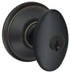 Schlage F51-SIE Bronze Siena Keyed Entry Panic Proof Door Knob Set. Fixed Price $50.27.