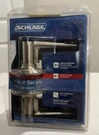 Schlage F51 Brw 619 Accent Keyed Entry Door Lever Satin Nickel - New. Fixed Price $29.99.