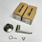 Kwikset Winston Dummy/inactive Safe Lock Door Lever Satin Nickel 9SL70000-043. Fixed Price $19.04.