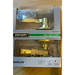 Defiant Naples Hall/closet Lever Knobs Polished Brass Indoor 1008 974 333. Fixed Price $15.99.