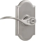 Weslock L1740UNUNSL23 Bordeau Lever, Satin Nickel Left-handed Keylock Entry. Fixed Price $99.99.