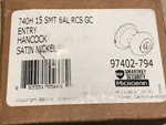 Kwikset 740H15SMT6AL/RCS Hancock Keyed Entry Knob. Fixed Price $20.00.