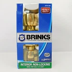 Brinks Heavy Duty Tulip Style Door Knob For Interior Non-locking Polished Brass. Fixed Price $14.95.