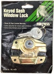 Nos! Vintage Fortress Keyed Sash Lock Double-hung Windows, Bright Brass. Fixed Price $12.99.