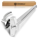 Ironwalls 32" Panic Bar Exit Device Stainless Steel Push W/ Lever Handle. Fixed Price $89.99.