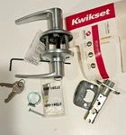 Kwikset 405DL 26D Smt 4AL Rcs Cp Maximum Security Delta Entry Lever Lockset,. Fixed Price $24.98.
