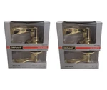 2-PACK Defiant Naples Polished Brass Keyed Entry Door Lever. Fixed Price $39.99.