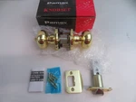Pamex Knobset Baron Privacy Lock FTF710 Bright Brass. Fixed Price $19.81.