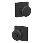 Bowery Matte Black Privacy Bed/bath Door Knob With Collins Trim. Fixed Price $41.26.