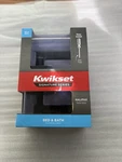 Kwikset Halifax Square Satin Nickel Privacy Bed/bath Lock Door Handle 97300-896. Fixed Price $23.74.