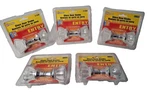 Defender Glass Interior 2" Dia. Doorknobs 5 Sealed Packages #E-2328. Fixed Price $54.95.