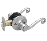 Designers Impressions Livingston Satin Nickel Privacy Door Lever Knob. Fixed Price $14.99.
