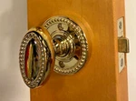 Fusion Hardware Solid Brass Passive Ornate Door Knob. Fixed Price $40.00.