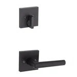 Kwikset 966MILSQT-514 Milan Square Interior Single Cylinder Handleset Trim Iron. Fixed Price $37.95.