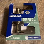Brinks Interior Non-locking Heavy Duty Door Handle 2741-109 Antique Brass Nib. Fixed Price $47.99.