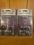 Lot Of Gate House Aged Bronze Dummy Door Knob 0399126 New. Fixed Price $17.95.