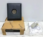 Baldwin Estate Beveled Rosette Dummy Half Pair 2.75" X 3.225" Oil Rubbed Bronze. Fixed Price $29.99.