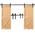 8FT Sliding Barn Door Hardware Kit, 330LBS Heavy Duty Track For. Fixed Price $112.99.