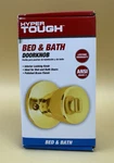 New Hyper Tough Privacy Door Knob Polished Brass Tulip Style Bed Bath 3920822499. Fixed Price $19.00.