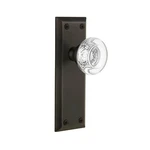 Grandeur Fifth Avenue Plate W/ Bordeaux Crystal Knob Doubledummy Timeless Bronze. Fixed Price $20.00.