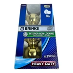 Brinks Interior Non-locking Hall / Closet Polished Brass Round Door Knob. Fixed Price $20.95.