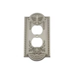 Nostalgic Warehouse Meadows Satin Nickel Switch And Outlet Cover Plates 80 Ch.... Fixed Price $31.39.