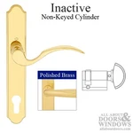 Hoppe Munchen Inactive M112PL/374N Resista Brass Handle Set. Fixed Price $225.75.