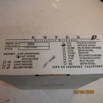 Emtek Pewter 8200-C-US15A Cortina Door Lever Regular Rosette Left Hand. Fixed Price $34.99.