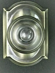 Schlage F170GEO609CAM Georgian Non-turning One-sided Dummy Door Knob Antique Bra. Fixed Price $16.68.