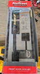 Kwikset San Clemente Matte Black Single Cylinder Door Handleset Right Handed. Fixed Price $59.95.
