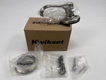 Kwikset 604DNL Nickel Dorian Lever Interior Pack 96040-147 Handlesets. Fixed Price $14.39.