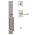 Sure-loc Vail Full Plate Single Cylinder Keyed Entry Door Lever Set VL507-LN. Fixed Price $135.99.