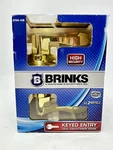 Brinks Keyed Entry Wave Lever Polished Brass High Security ( 2706-105 ). Fixed Price $24.99.