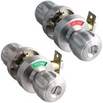 And Women Bathroom Privacy Door Knob Lock With Large Indicator, Thumbturn.... Fixed Price $176.61.