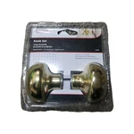 Hickory 1130 Solid Brass Replacement Door Knobs & Square Spindle, Polished. Fixed Price $17.99.