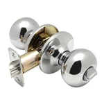 Designers Impressions Bedford Polished Chrome Privacy Mushroom Door Knob. Fixed Price $14.84.