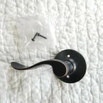 Schlage Dummy Non-turning Oil Rubbed Bronze Lever Door Knob. Fixed Price $12.00.