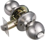 Hardware House 38-2846 Ultimate Security Passage Door Knob Satin Nickel New. Fixed Price $20.99.
