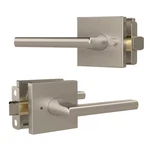 Mega Handles Prime Privacy Lever Door For Hall/closet/bath - Champagne Br. Fixed Price $93.66.