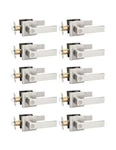 Tinewa 10 Pack Privacy Square Brushed Nickel Door Handles Interior, Keyless D.... Fixed Price $117.43.