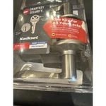 Kwikset 94050-673 Entry Door Lockset Lever Handle Satin Nickel. Fixed Price $12.00.