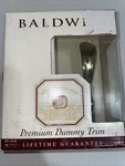 Baldwin Premium Dummy Trim Solid Core Forged Bronze Lever New Box Right. Fixed Price $19.00.