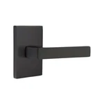 Emtek Dummy Door Dumont Lever Modern Rectang. Rosette Flat Black Finish Rh. Fixed Price $73.01.