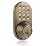 Milocks Keyless Entry Deadbolt Door With Electronic Keypad; Choose Finish!. Fixed Price $79.99.