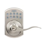 New Keyincode Residential Wifi Lever Smart Lock Satin Chrome. Fixed Price $299.00.